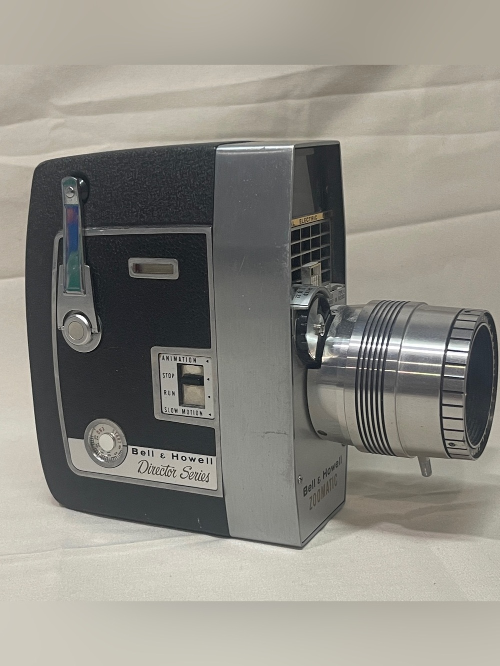 🔥 Vintage Bell & Howell Zoomatic Director Series Movie Camera AS IS Untested